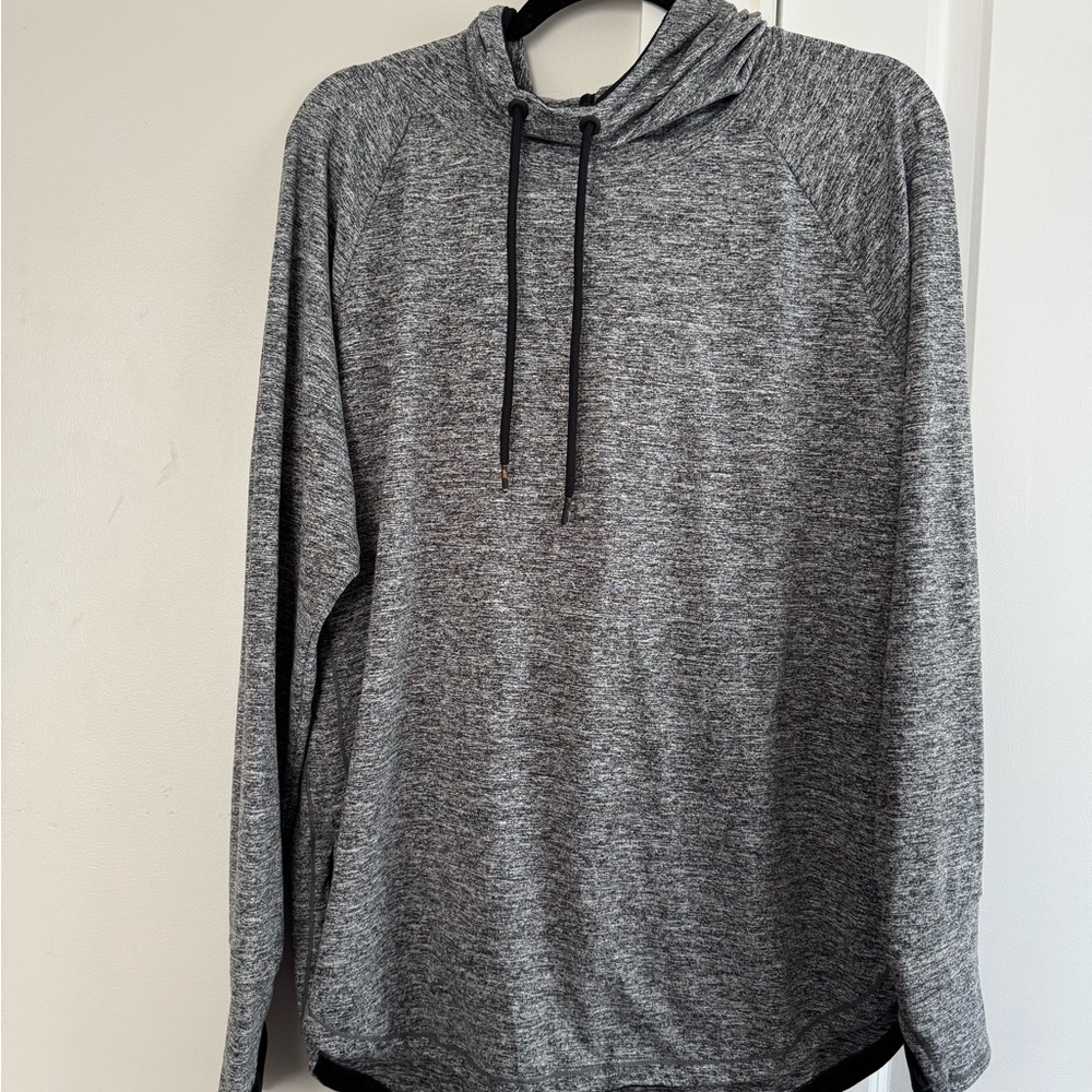 Gray Long Sleeve Dri-Fit